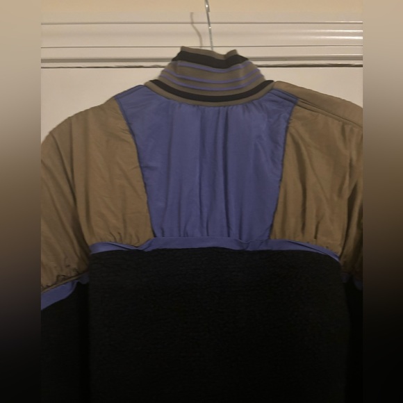 Free People Wild And Free Fleece Coat Black Combo - Picture 5 of 15